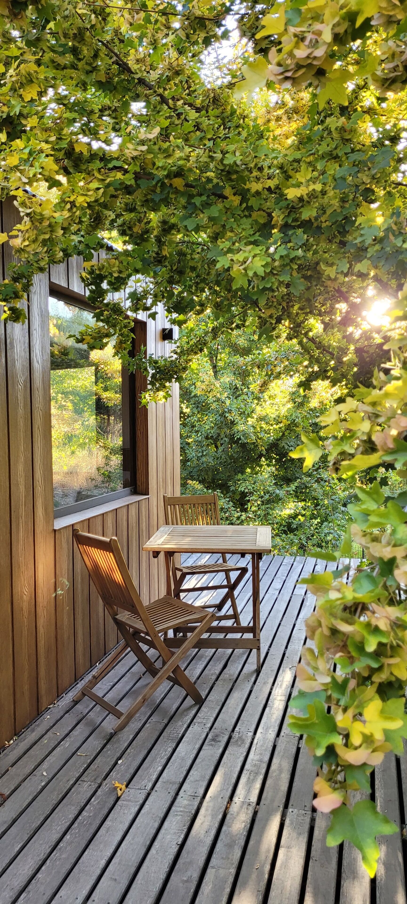 Façade de l’hébergement