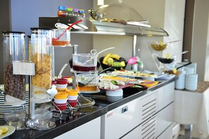 Frokostbuffé er inkludert hver dag