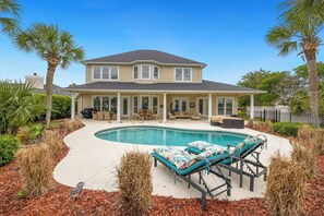 Pool - Luxury home in gated golf course community , pool, hot tub, garage, (Panama City Beach)