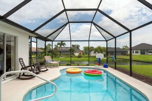Pool - Waterfront House w/ Heated Pool & BBQ Access (Rotonda West)
