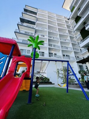 Children's area - WV Towers Studio with Balcony & Pool Access (Iloilo City)