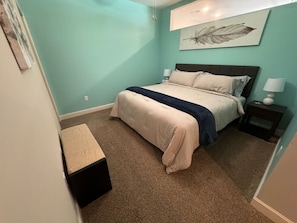 Desk, iron/ironing board, travel cot, WiFi