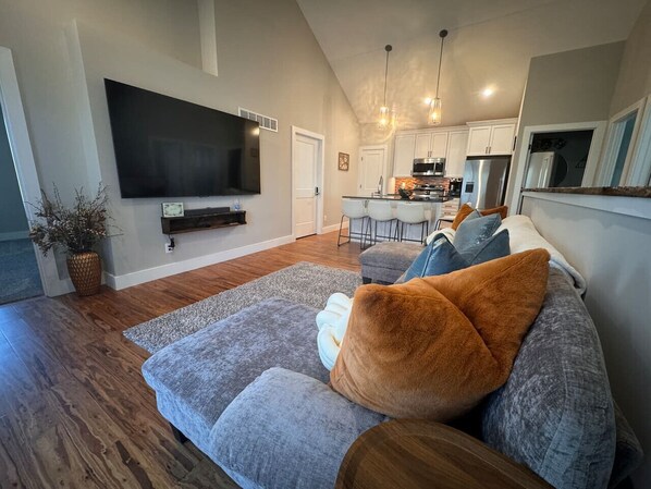 Tv, tv-spel och en stereo