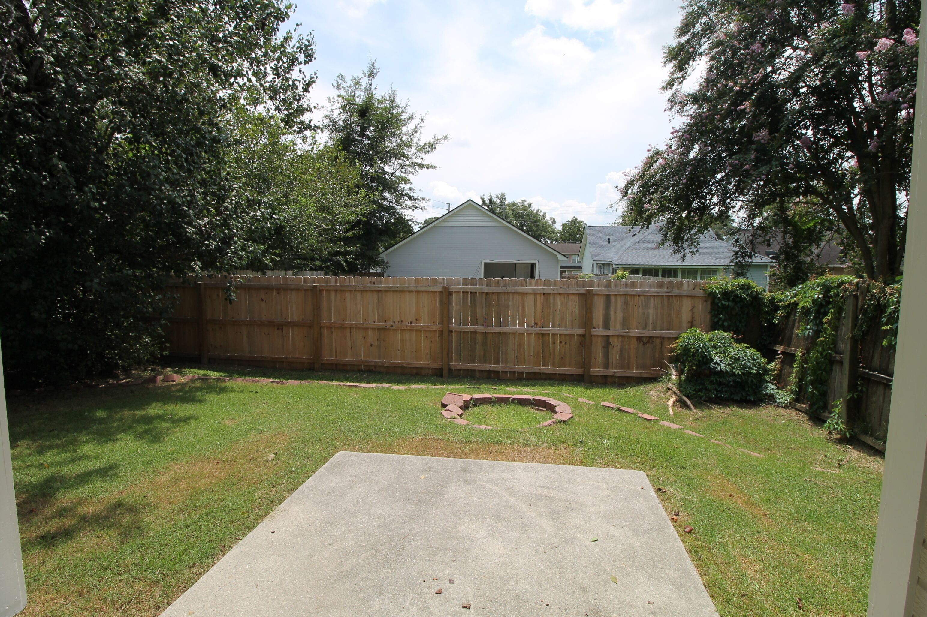 Enceinte de l’hébergement