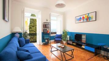 Apartment with Terrace and River View in Alfama | Woonruimte