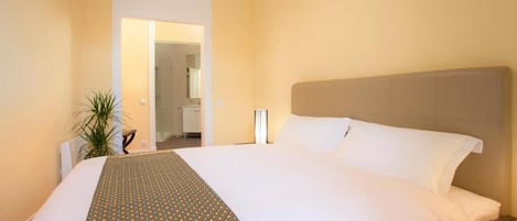 In-room safe, blackout drapes, cribs (free), WiFi (free)