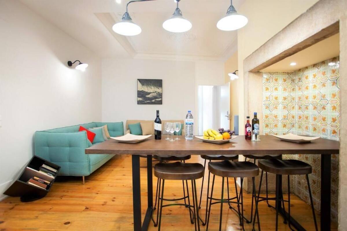 Cozy Apartment in Alfama, Lisbon | บริเวณนั่งเล่น