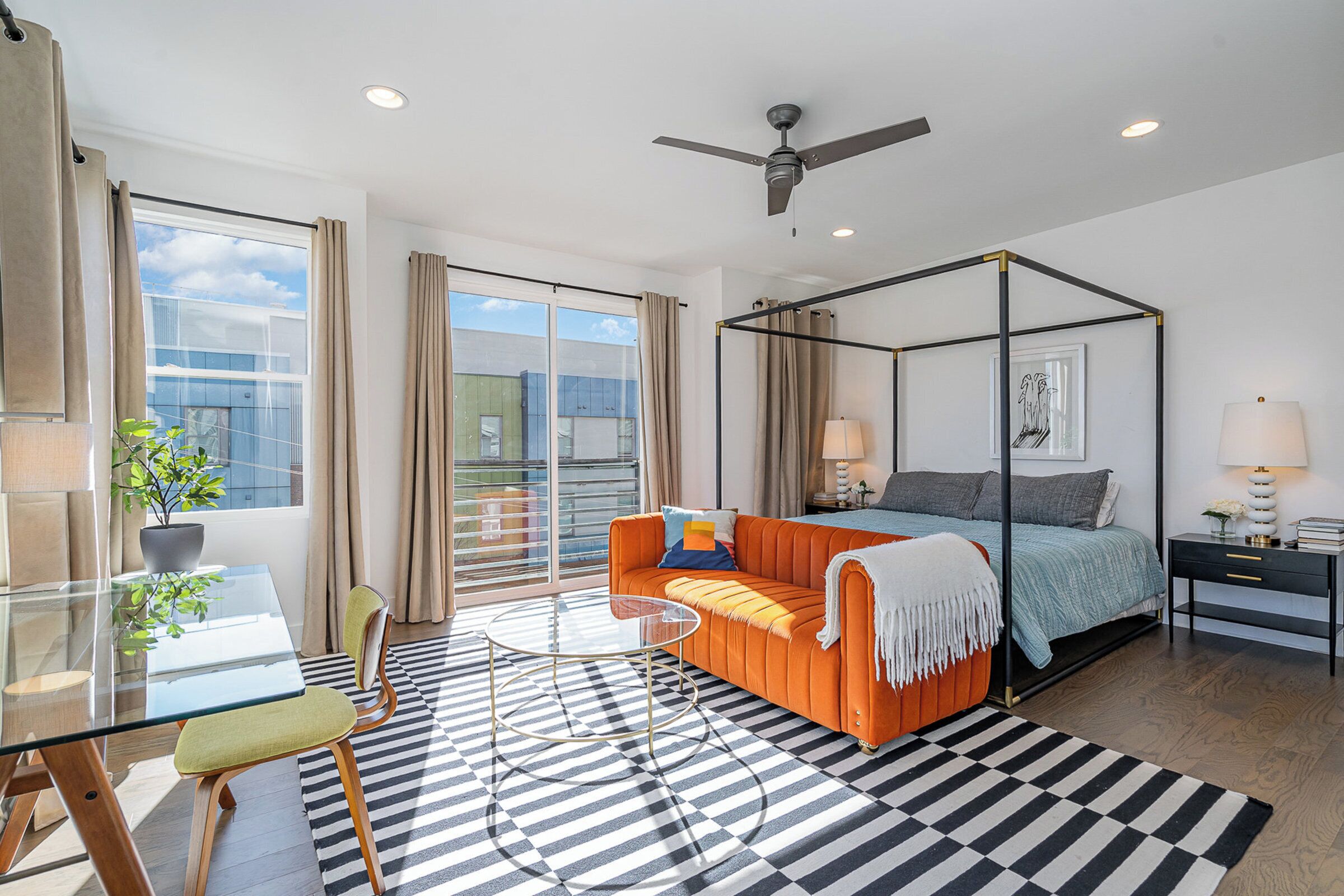 3 chambres, bureau, fer et planche à repasser, accès Internet