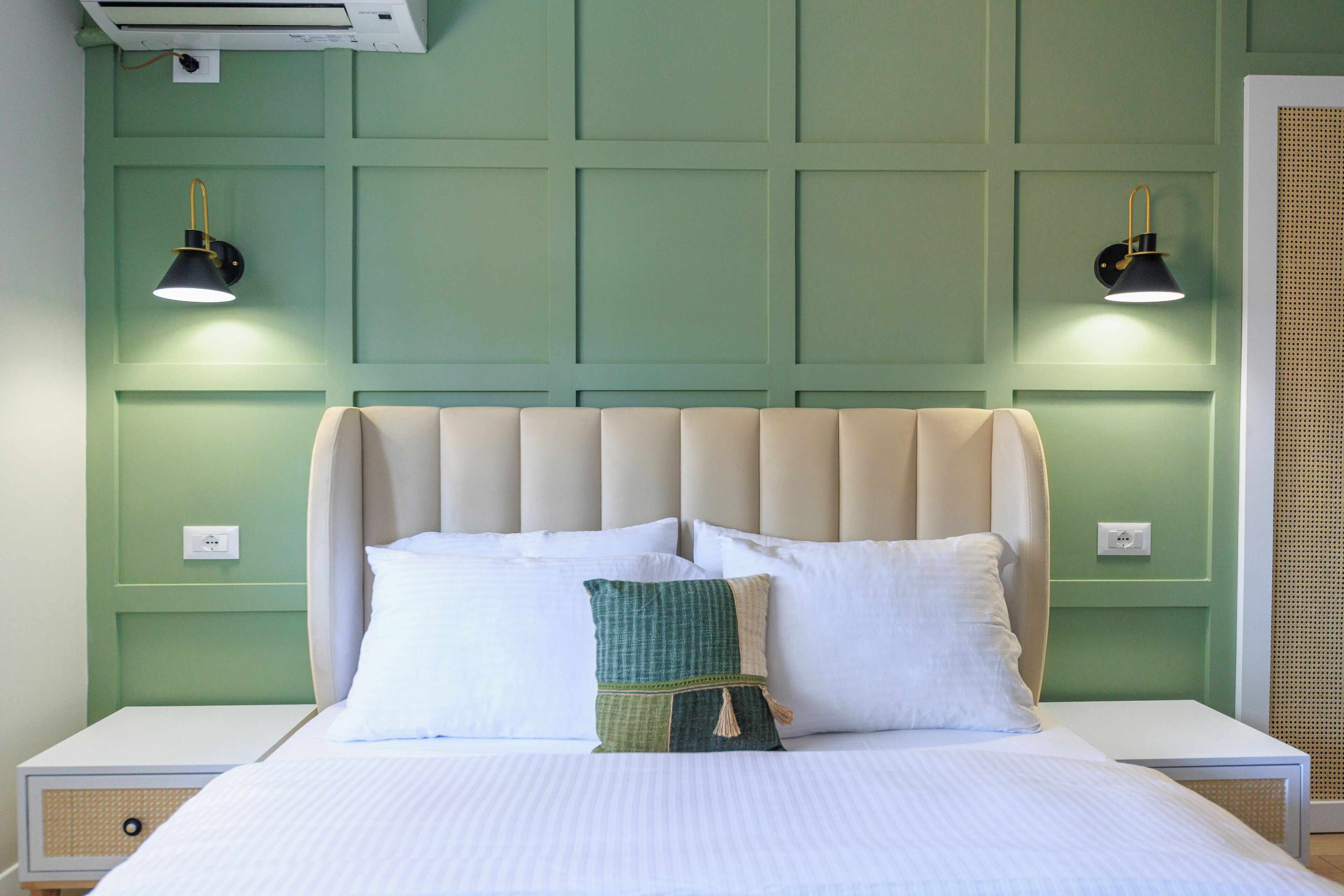 Deluxe Studio, Patio, City View | Egyptian cotton sheets, premium bedding, individually decorated