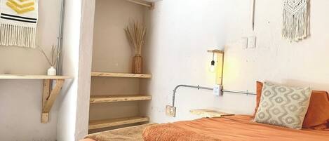 Private Double Room - Shared Bathroom | Desk, laptop workspace, iron/ironing board, free WiFi