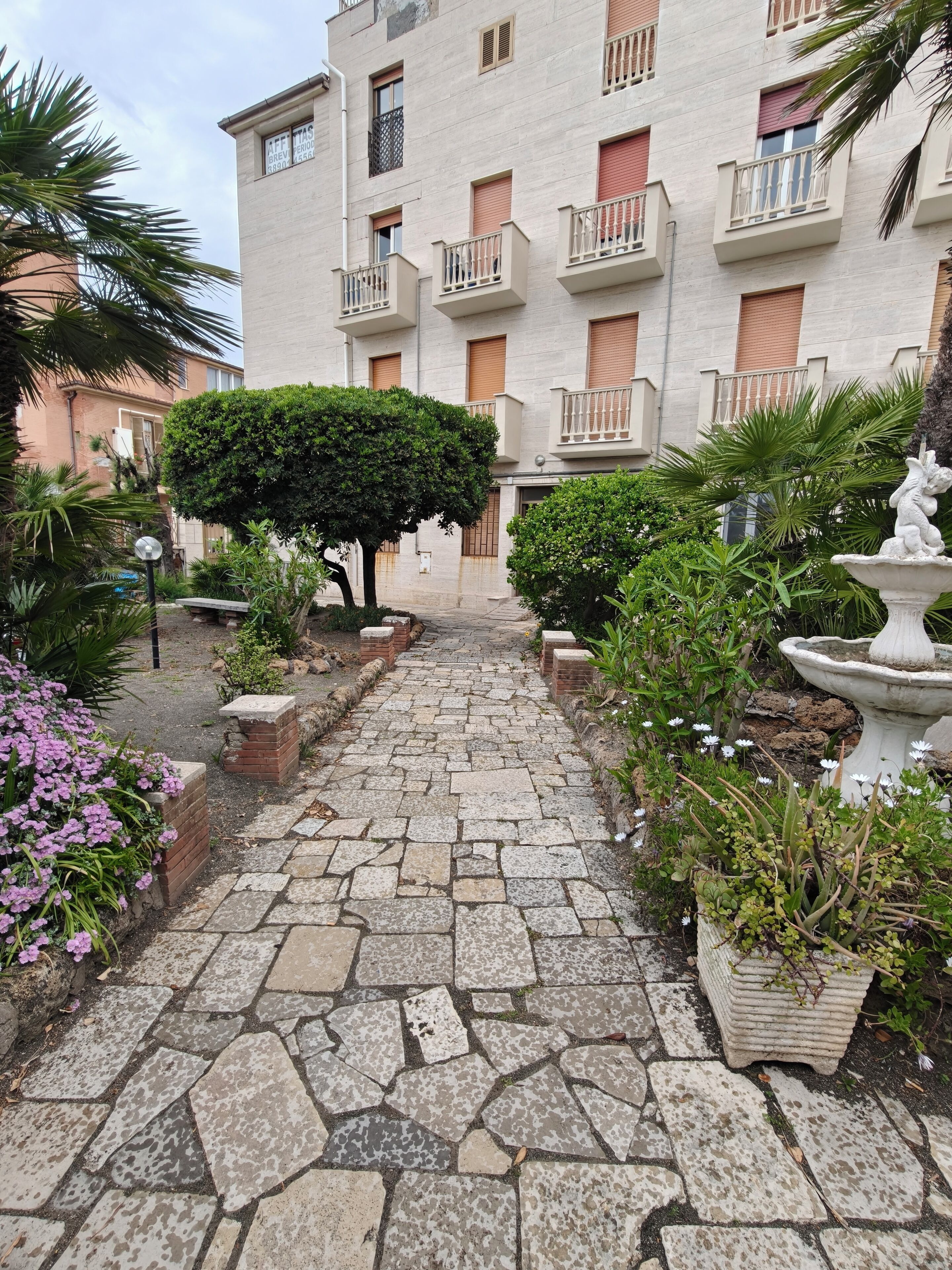 Enceinte de l’hébergement