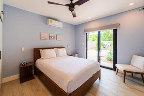 4 bedrooms, travel cot, free WiFi, bed sheets