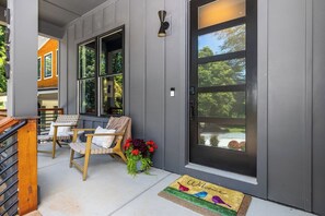 Terrace/patio - Charlotte Retreat | Pool, Spa, Gym, Putting Green (Charlotte)