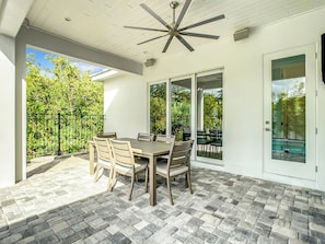 House, Multiple Beds, Pool Access, Pool View (Lala at the Beach 512) | Outdoor dining