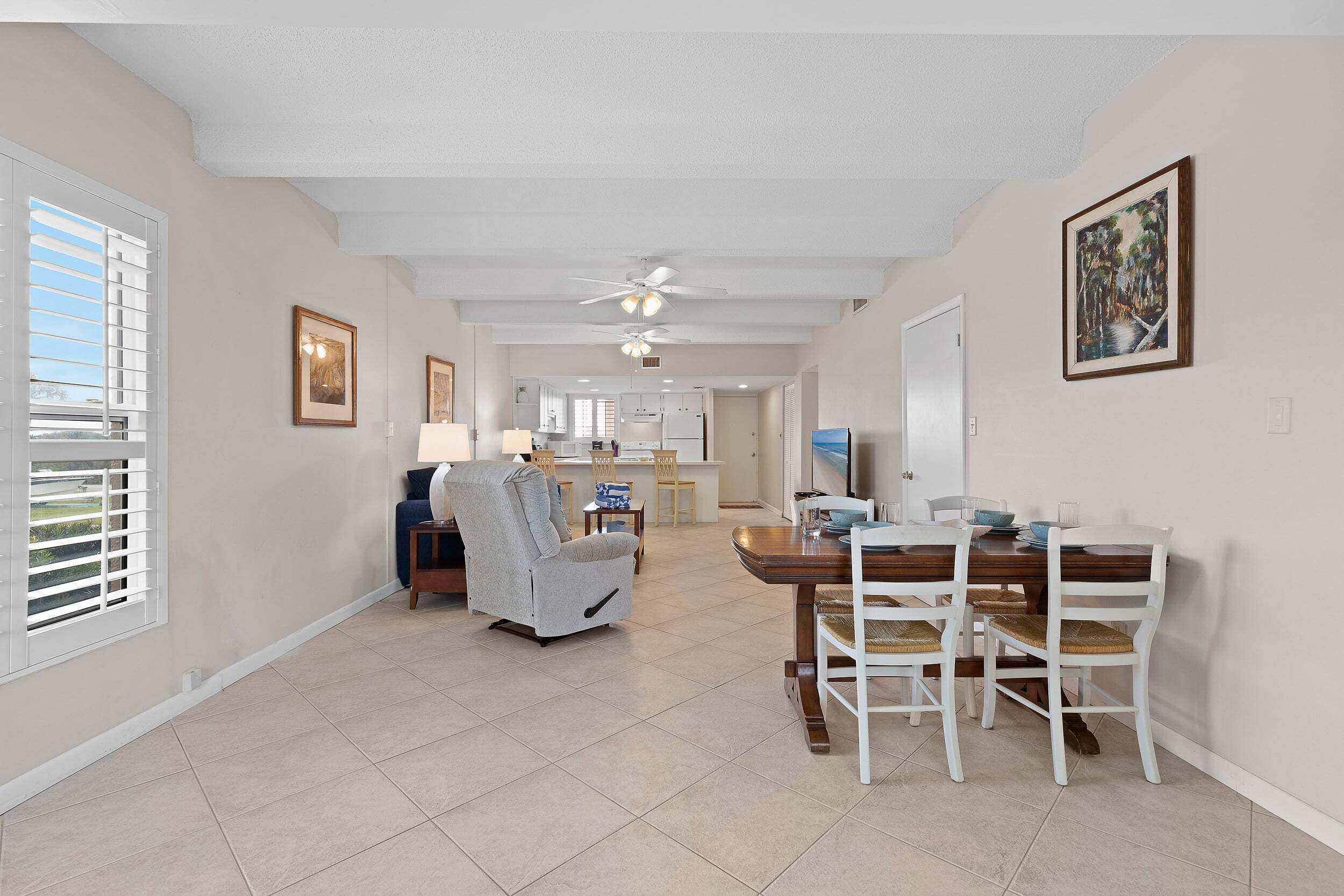 Condo, 1 Queen Bed with Sofa bed, Patio, Pool View (Ocean Club North C104) | Interior