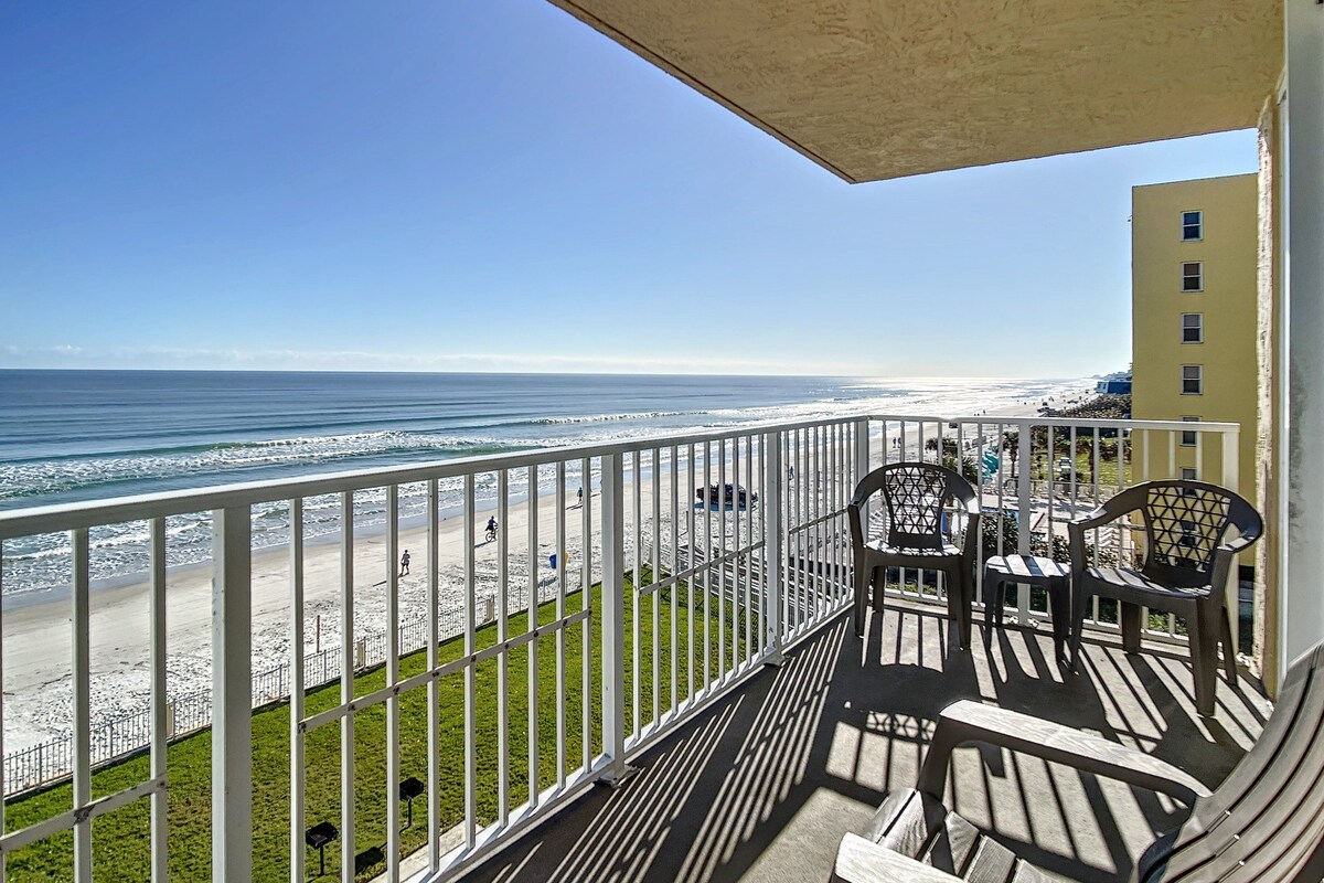 Apartment, Mehrere Betten, Balkon, Meerblick (Oceania Beach Club 401)