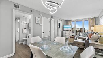 Condo, Multiple Beds, Balcony, Ocean View (Oceania Beach Club 609) | 2 bedrooms, individually decorated, individually furnished, bed sheets