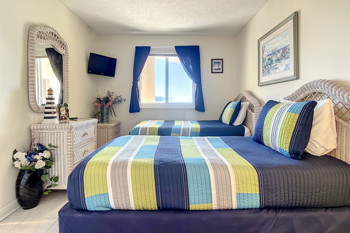 Condo, Multiple Beds, Balcony, Ocean View (Oceania Beach Club 708) | 2 bedrooms, individually decorated, individually furnished, bed sheets