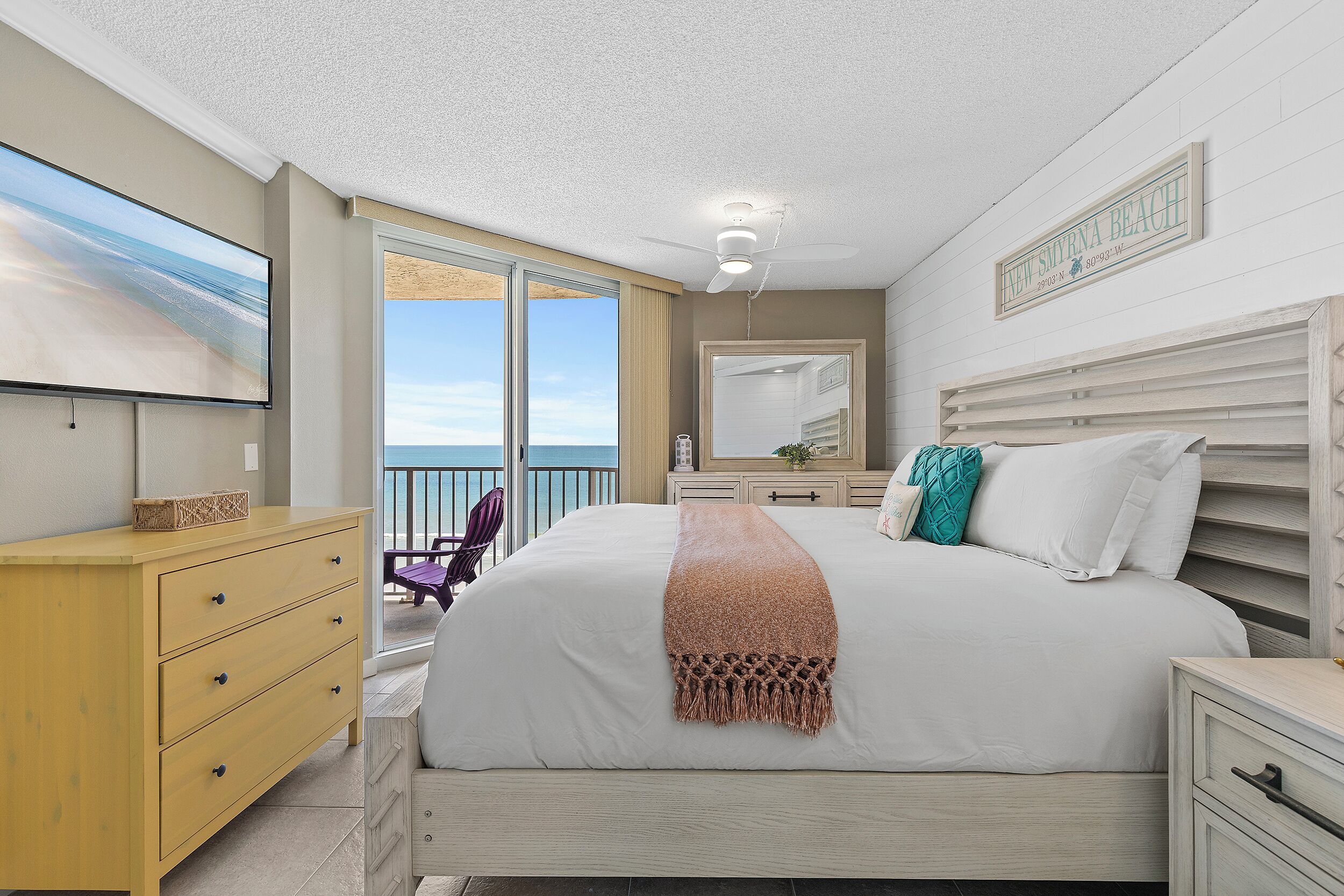 Condo, Multiple Beds, Balcony, Ocean View (Oceania Beach Club 704) | 2 bedrooms, individually decorated, individually furnished, bed sheets