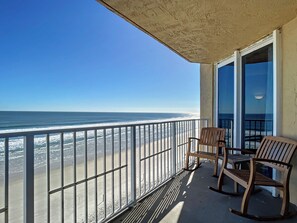 Condo, Multiple Beds, Balcony, Ocean View (Oceania Beach Club 706) | View from room - Oceania Beach Club (New Smyrna Beach)