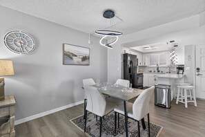 Condo, Multiple Beds, Balcony, Ocean View (Oceania Beach Club 609) | 2 bedrooms, individually decorated, individually furnished, bed sheets - Oceania Beach Club (New Smyrna Beach)