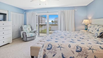 House, Multiple Beds, Balcony, Ocean View (Oceanside Village C1) | 2 bedrooms, individually decorated, individually furnished, bed sheets