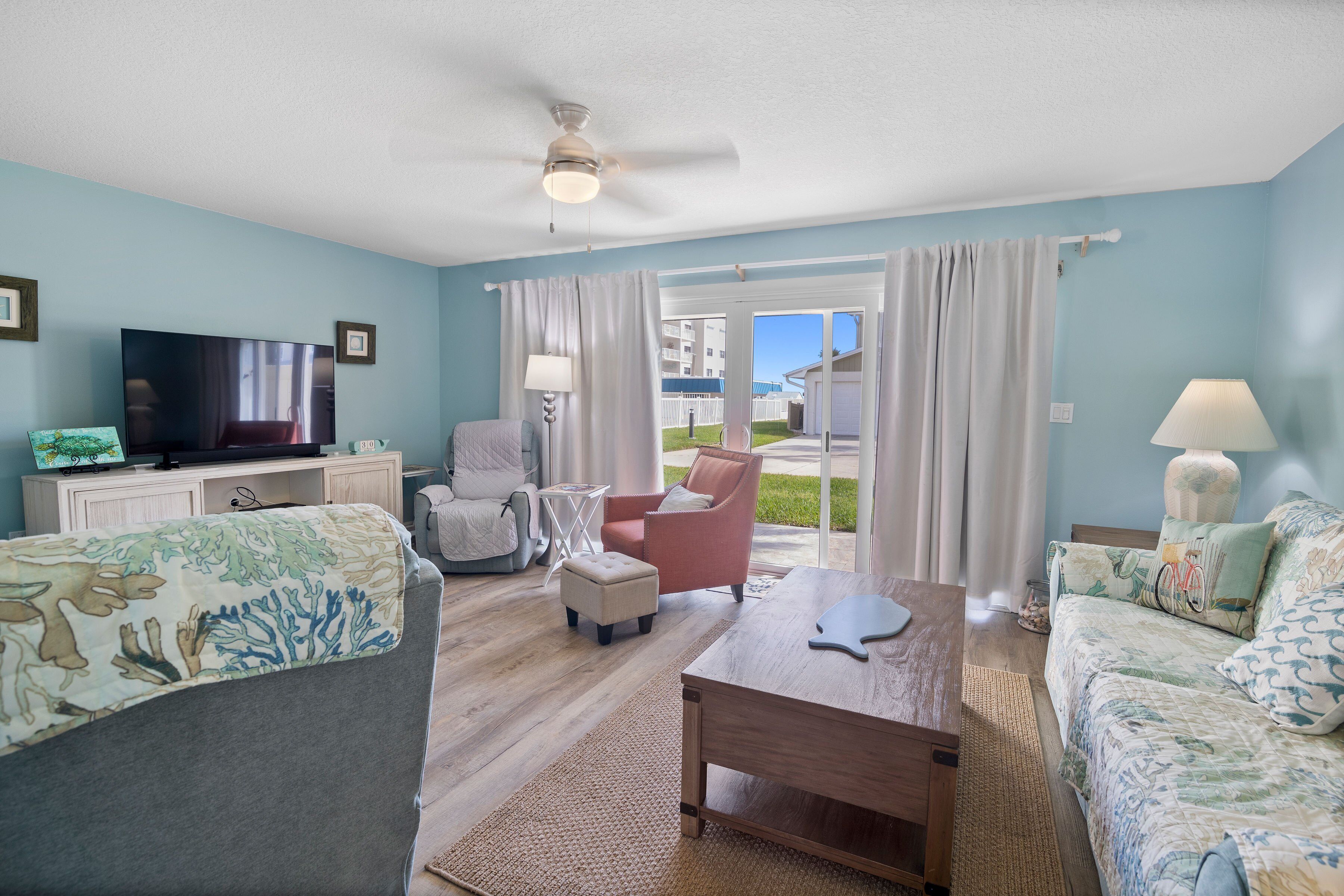 House, Multiple Beds, Balcony, Ocean View (Oceanside Village C1) | Living area | 42-inch flat-screen TV with digital channels