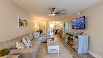 Televisión de pantalla plana de 42 pulgadas con canales digitales