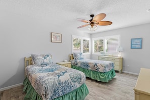 Villa, Multiple Beds, Patio, Pool View (Sea Woods Villa 4350) | 2 bedrooms, individually decorated, bed sheets