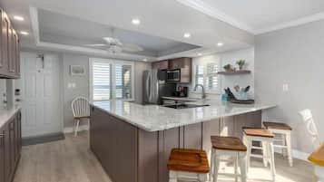 Condo, Multiple Beds, Balcony, Pool View (Win-San C105) | Private kitchen | Coffee/tea maker