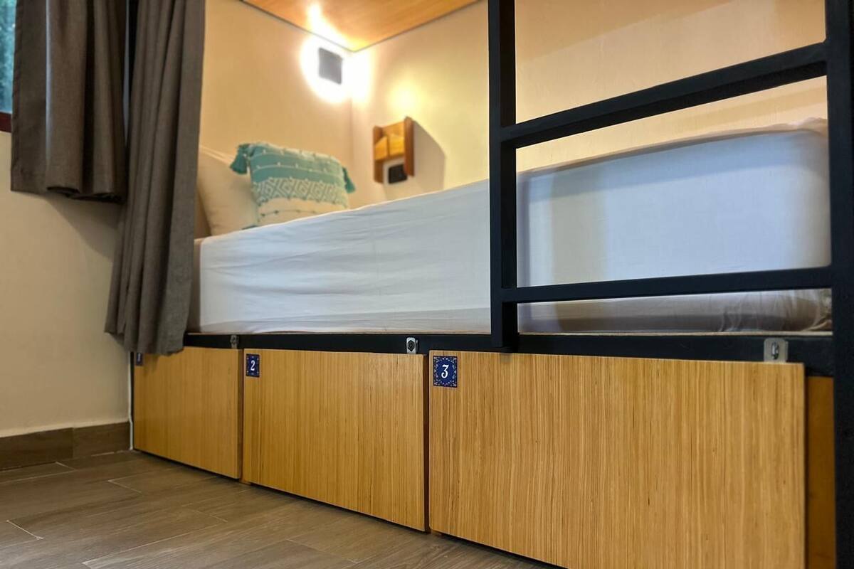 Blackout drapes, WiFi (free)