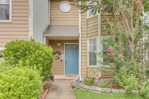 Exterior detail - Fenced Yard & Pool Access: Lawrenceville Retreat! (Lawrenceville)