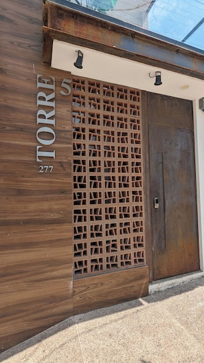 Detalhe da fachada