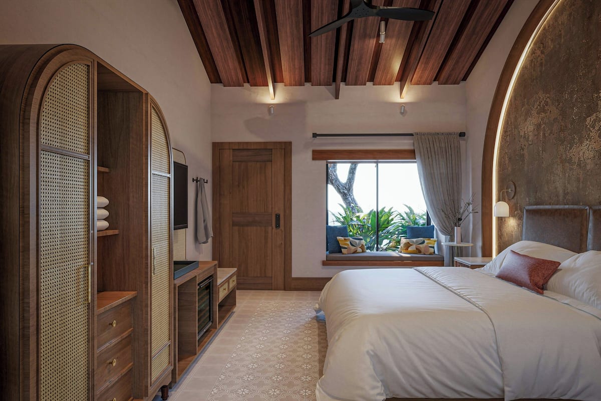 Zimmer, 1 King-Bett, Bergblick