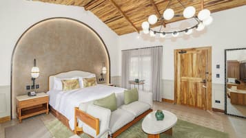 Suite – honeymoon, 1 soverom, fjellutsikt | Allergitestet sengetøy, barnesenger, wi-fi (inkludert) og sengetøy
