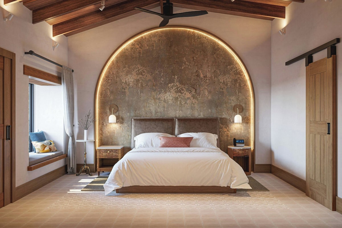 Zimmer, 1 King-Bett, Bergblick