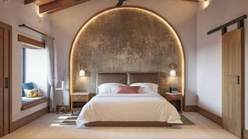 Kamar, 1 Tempat Tidur King, pemandangan gunung | Seprai antialergi, tempat tidur bayi (biaya tambahan), dan Wi-Fi gratis