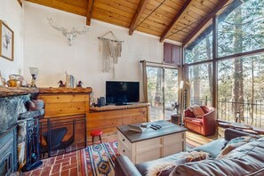 تلفزيون، مدفأة