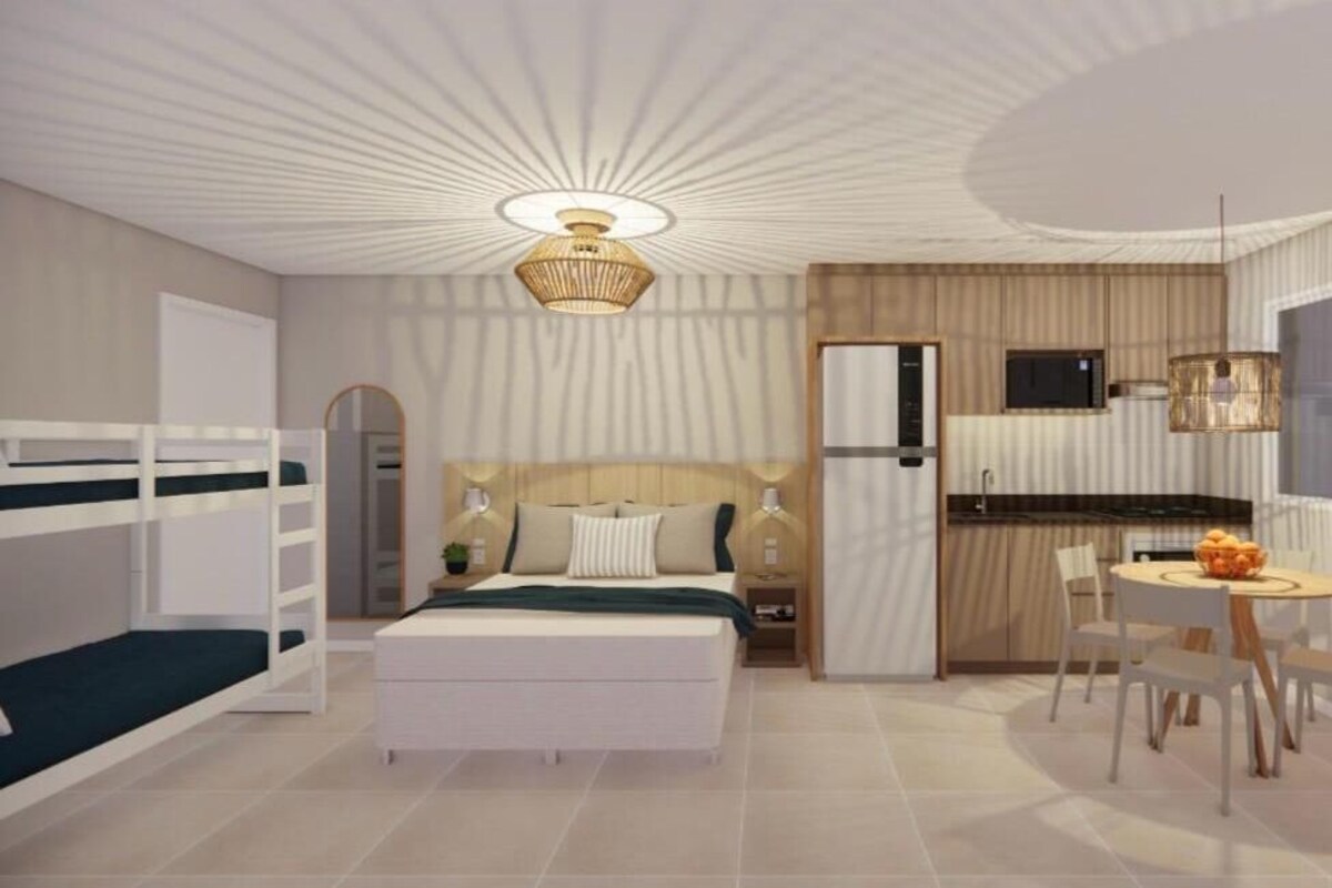 Deluxe Apartment, Courtyard View | Laptop workspace, WiFi (free), individually decorated, bed sheets