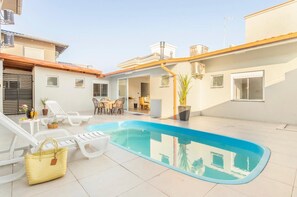 Family House, 3 Bedrooms, Pool View | Terrace/patio - Bello Mare Residence (Florianópolis)