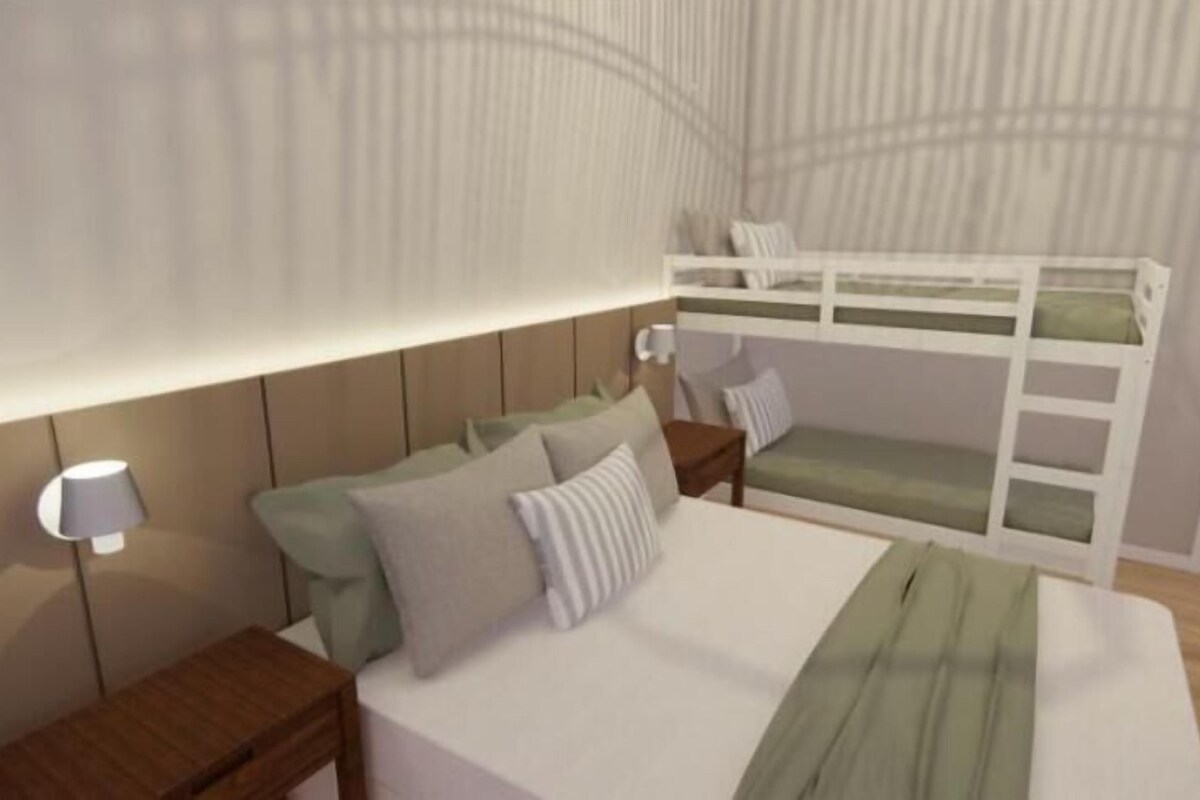 Deluxe Apartment, Courtyard View | Laptop workspace, WiFi (free), individually decorated, bed sheets