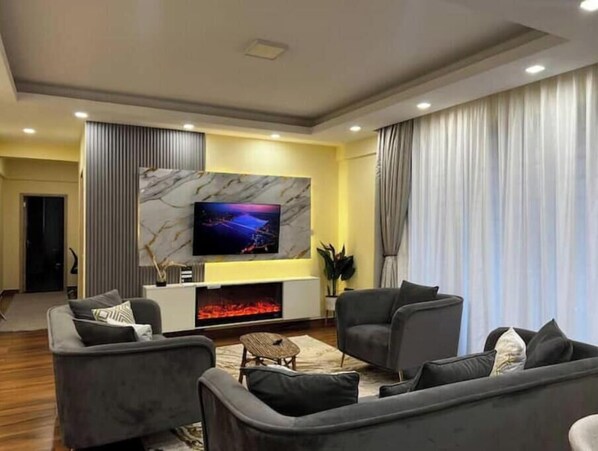 Living area - Scenic 2-Bedroom Apartment (Nairobi County)