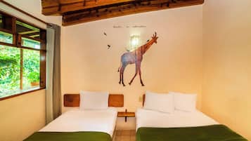 Kamar Triple | Wi-Fi gratis dan seprai linen