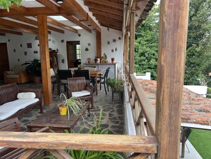 Outdoor dining - Las Terrazas Valleseco (Valleseco)