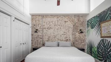 1 bedroom, iron/ironing board, bed sheets