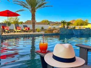 Pool - Luxe Resort | Heated Pool+Spa | 5 Bedrooms (Scottsdale)