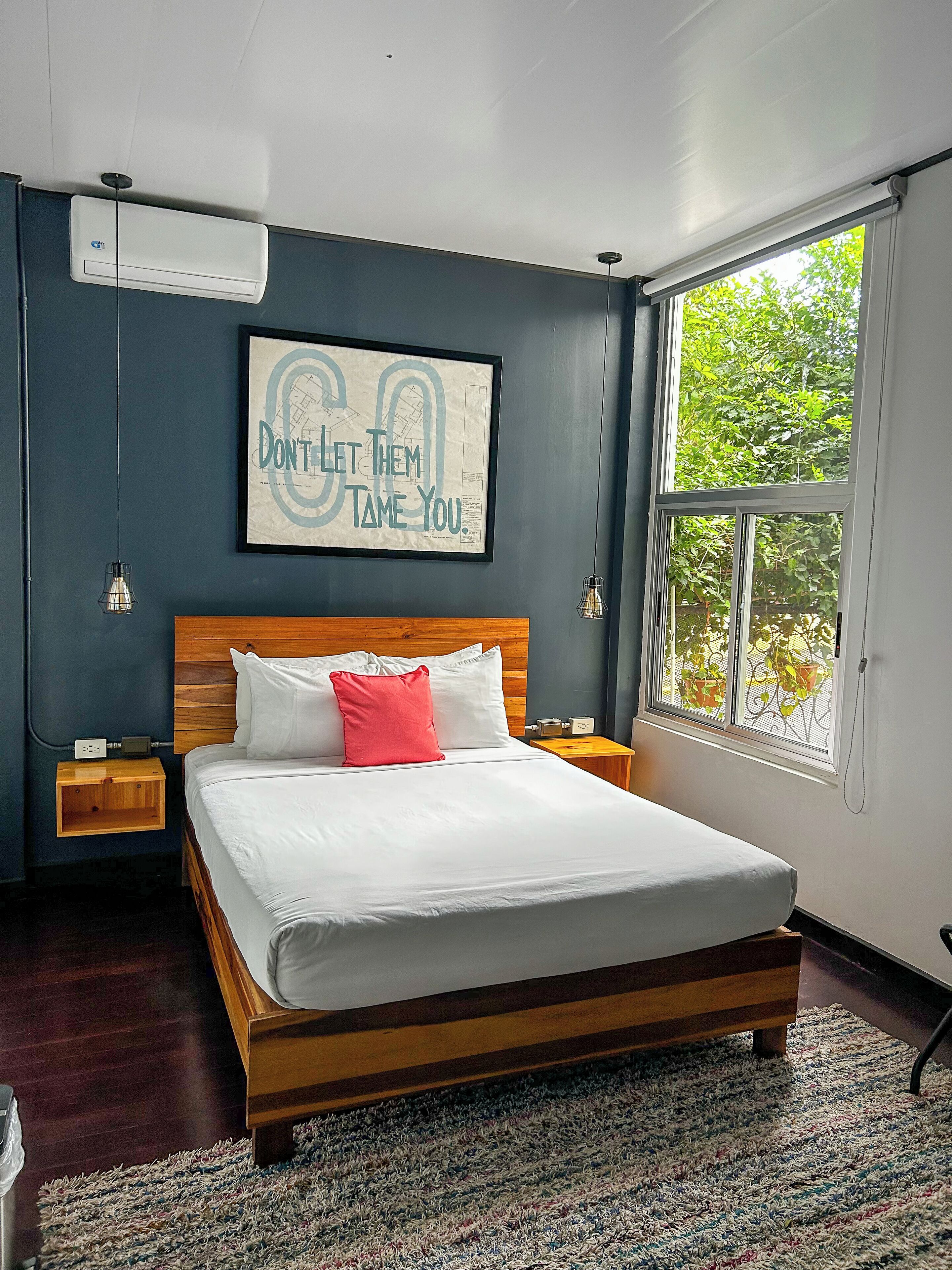 Superior-herbergi með tvíbreiðu rúmi - 1 tvíbreitt rúm - með baði | Ókeypis þráðlaus nettenging, rúmföt