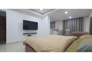 2 habitaciones, internet y ropa de cama 