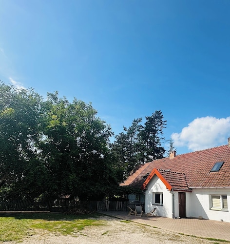 Sielski Loft Mazury w pobliżu jezior, Elganowo, Pasym
