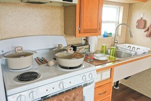 Microwave, oven, stovetop